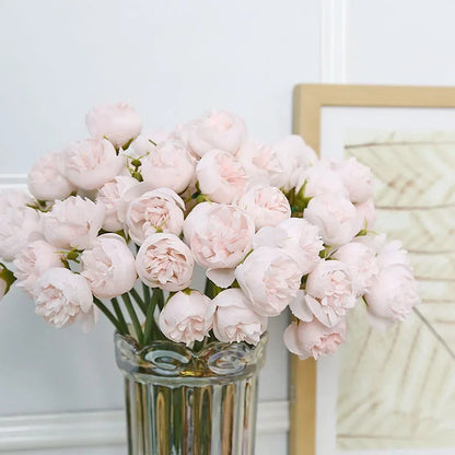 Silk Peony Bouquet