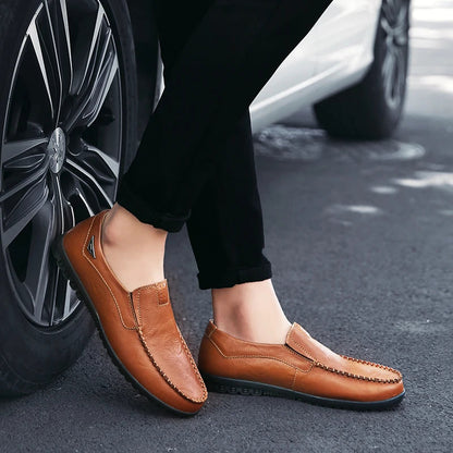 Amico Genuine Leather Loafers