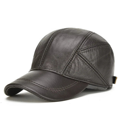 Real Leather Vintage Cap
