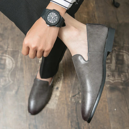 Stratos Genuine Leather Loafers