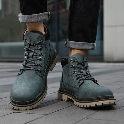 Regon Genuine Leather Boots
